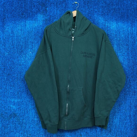 Role Model Camp Kansas Anymore Indie Pop Zip-Up Hoodie XXL - Picture 3 of 4